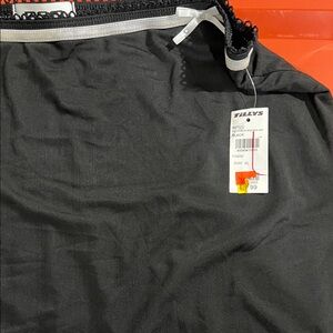 H&M Black Skirt with White Trim